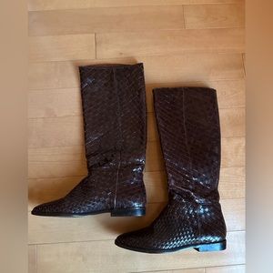 Vintage Unisea Flex Brown Leather Desert Boots